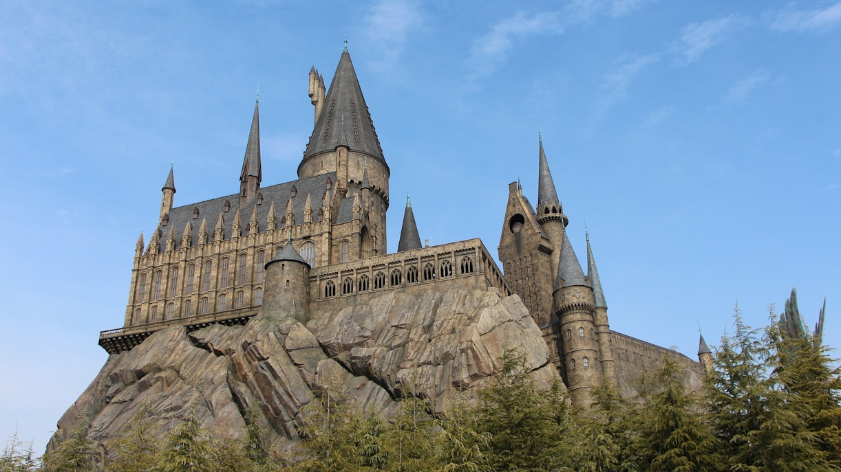 Hogwarts Castle at Universal Studios Japan's Harry Potter World.