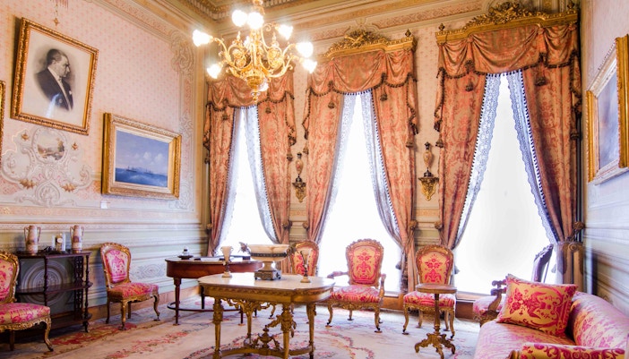 Inside Dolmabahce Palace