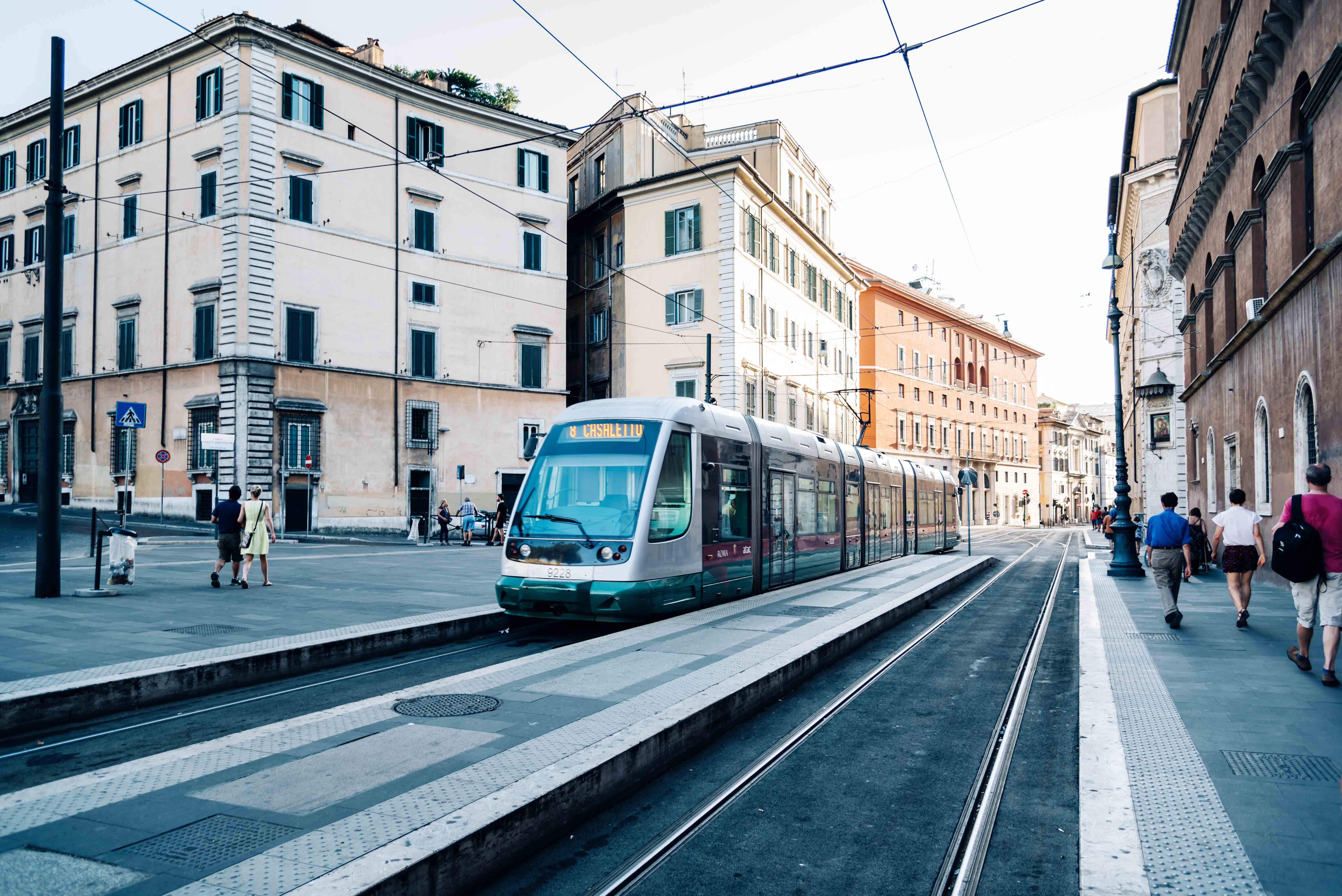 visiting Strozzi Palace by Tram