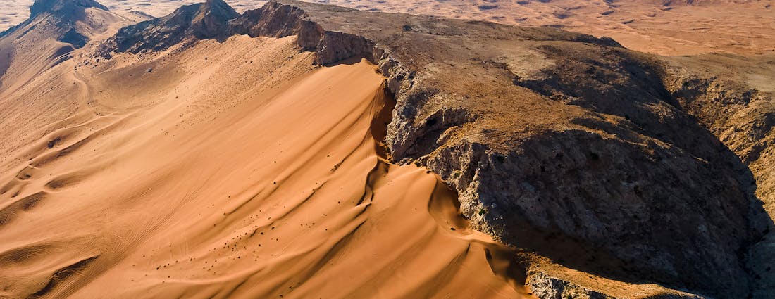 Camping in Dubai Desert