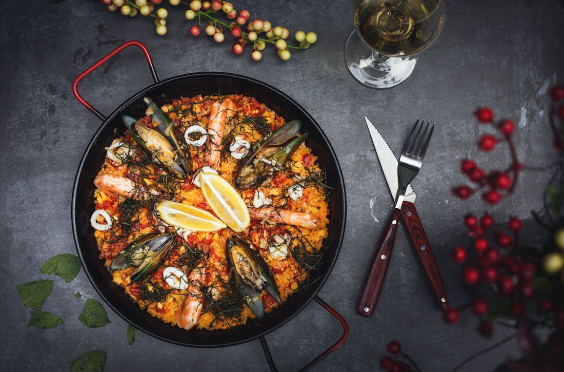 Seafood Paella
