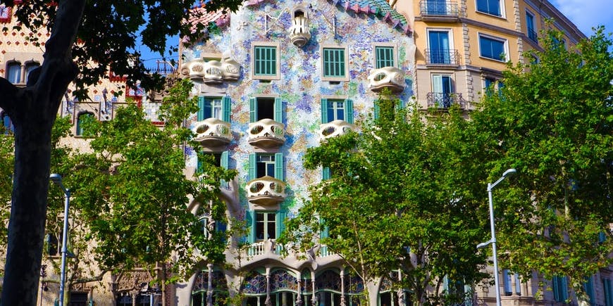 Barcelona in January