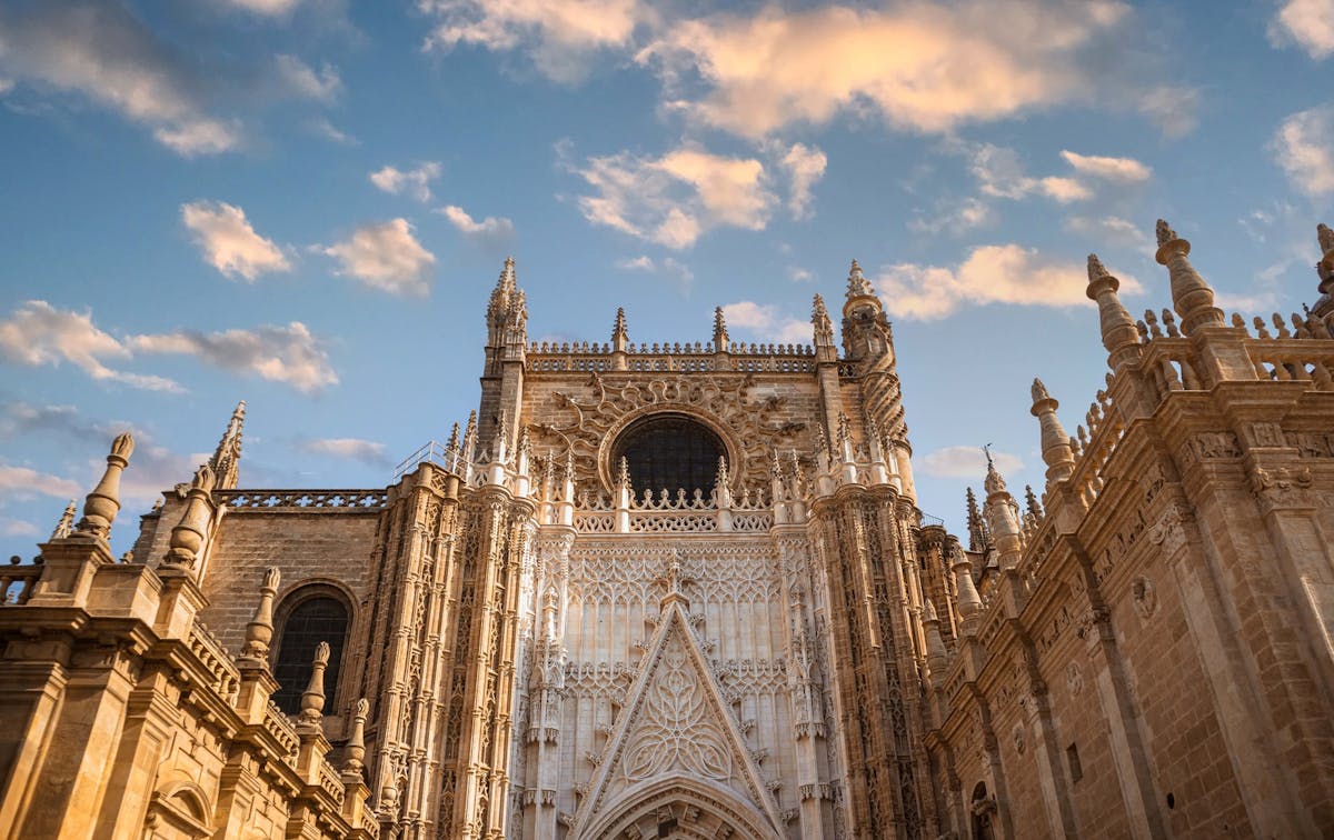 Seville Cathedral - The Door Of The Prince In The North Facade