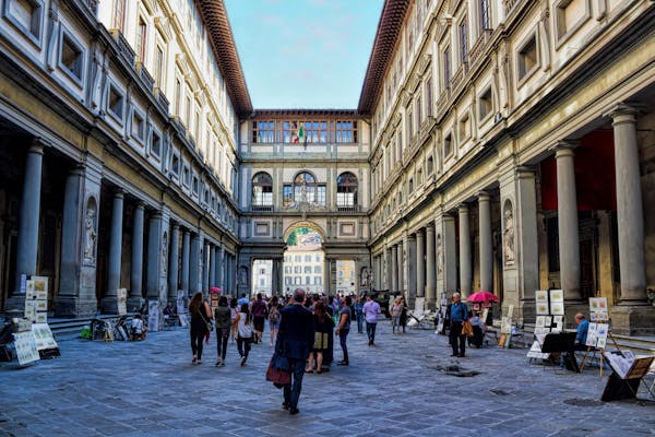 Florence in February - Uffizi