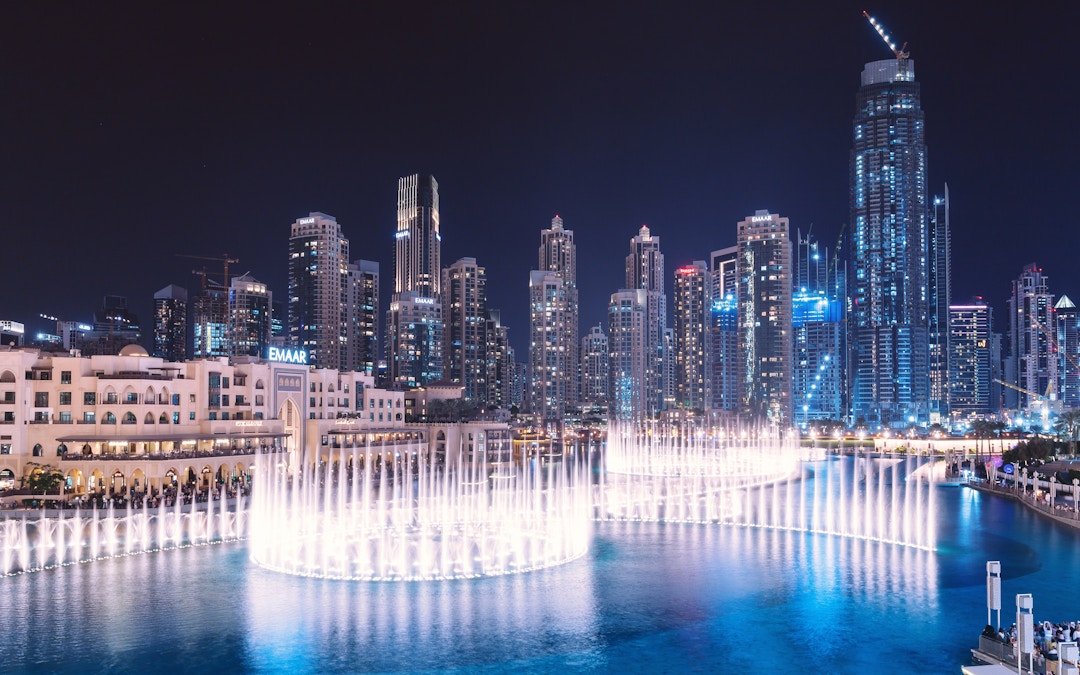 the dubai fountain