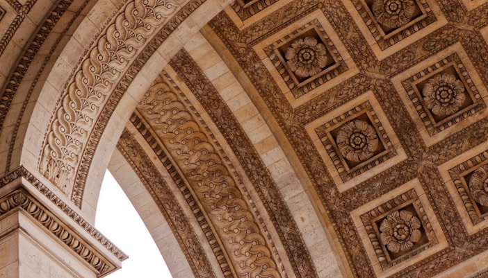 Paris in October- Arc de Triomphe