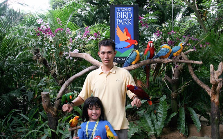 Singapore in July - jurong bird park