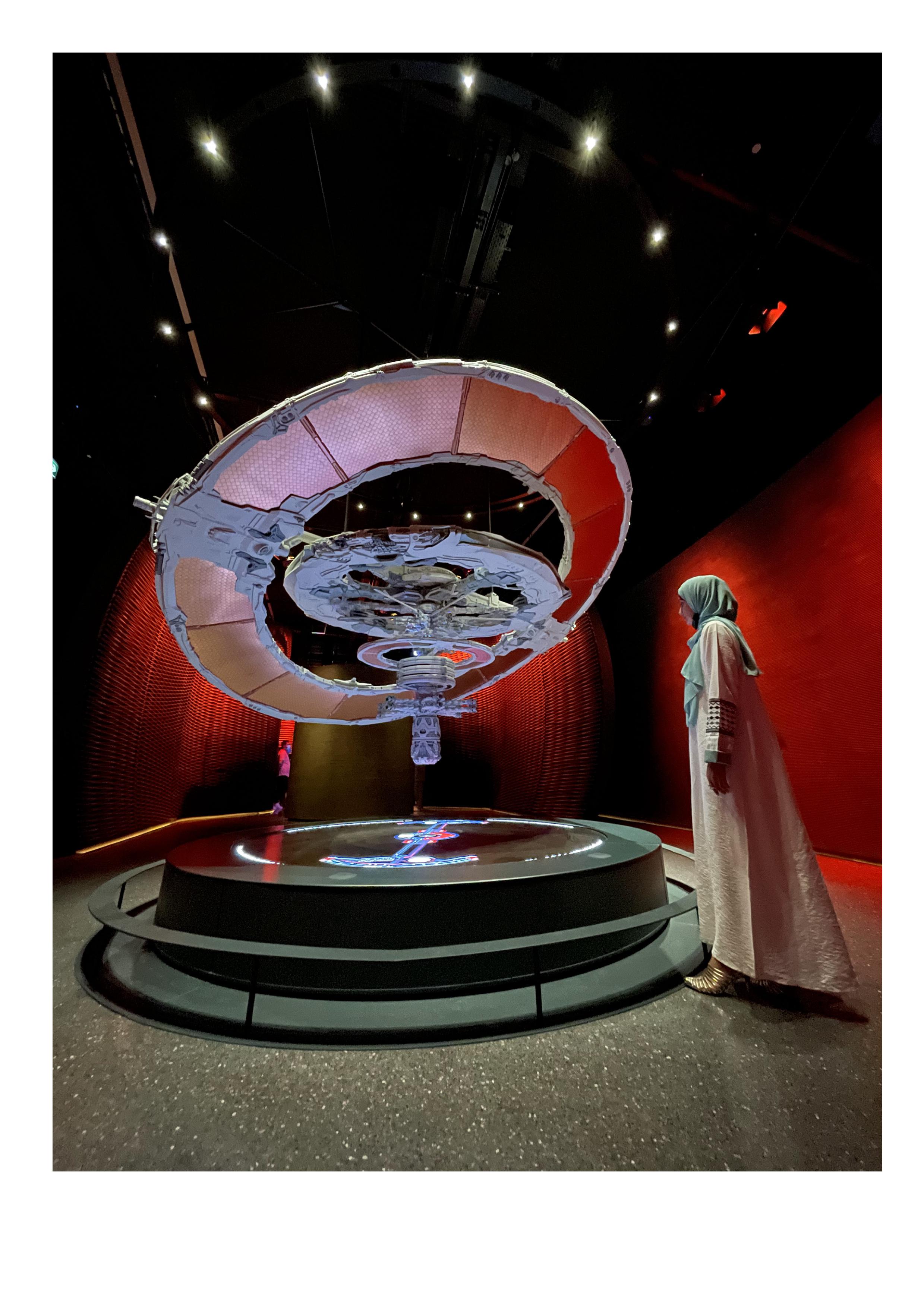 inside museum of the future - exhibits