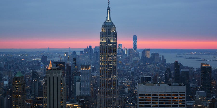 New York in June- empire state