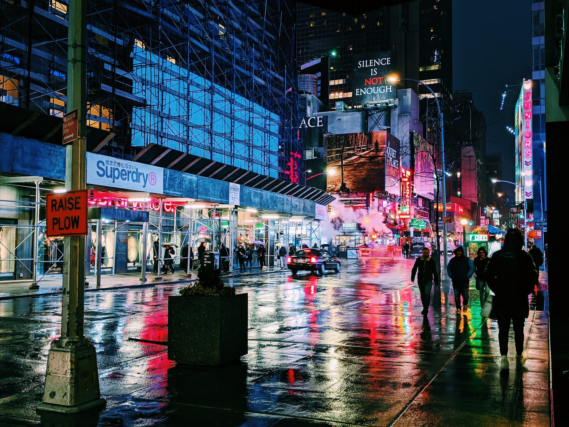 Rainy Night - New York in January