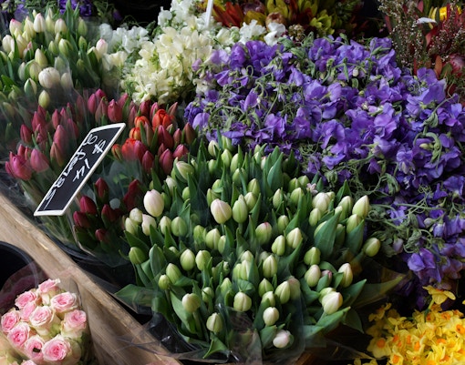 Sydney local market stalls with fresh produce and handmade crafts.