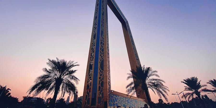 Dubai in June - dubai frame