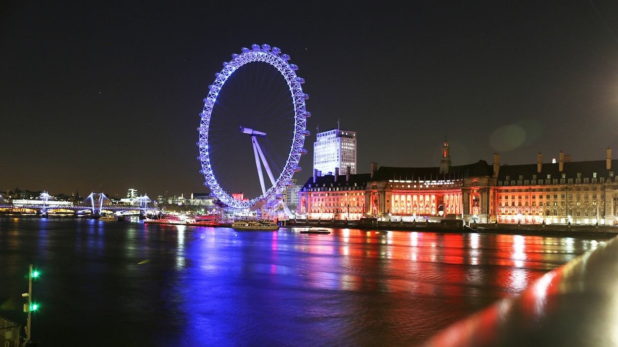 london eye christmas