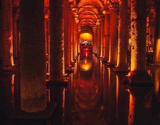 Explore the Basilica Cistern
