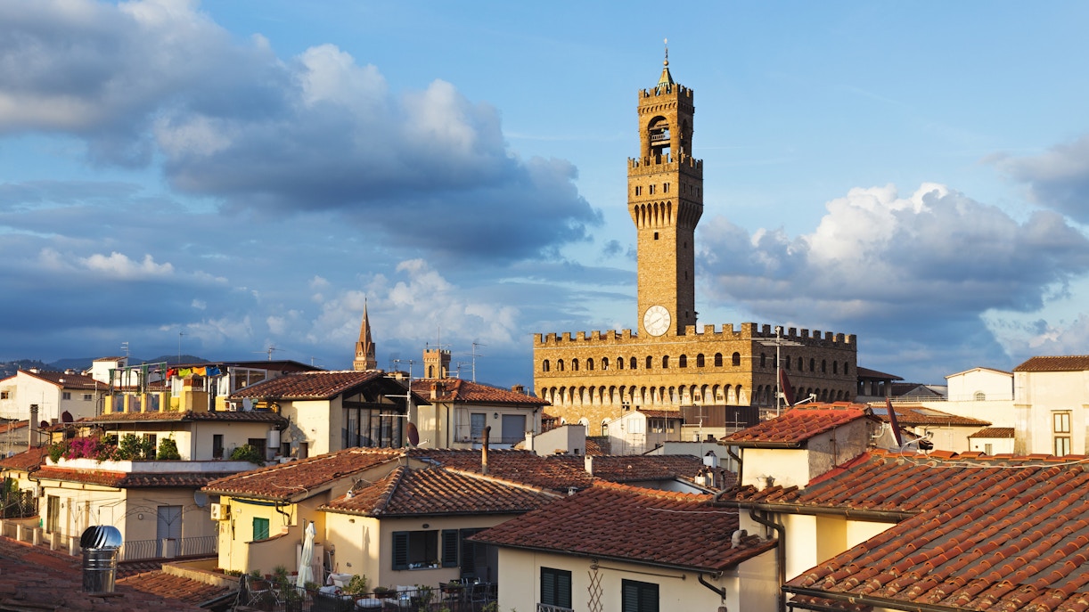 Location of Palazzo Vecchio Tower
