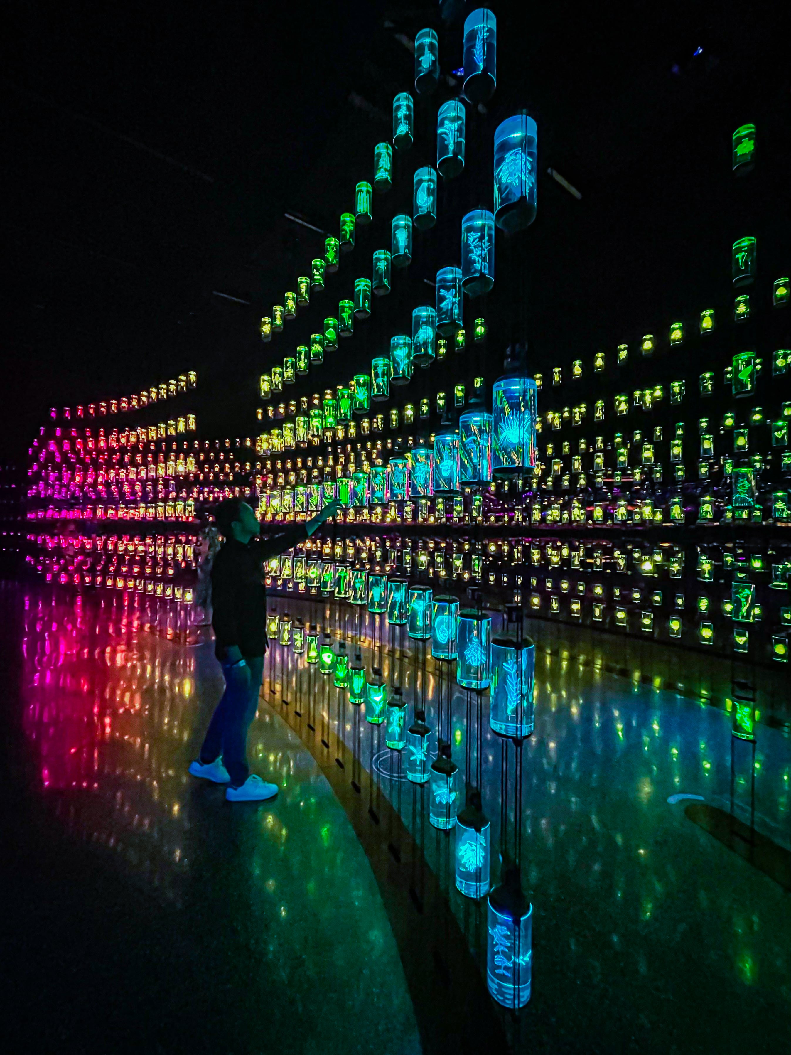 inside museum of the future - exhibits