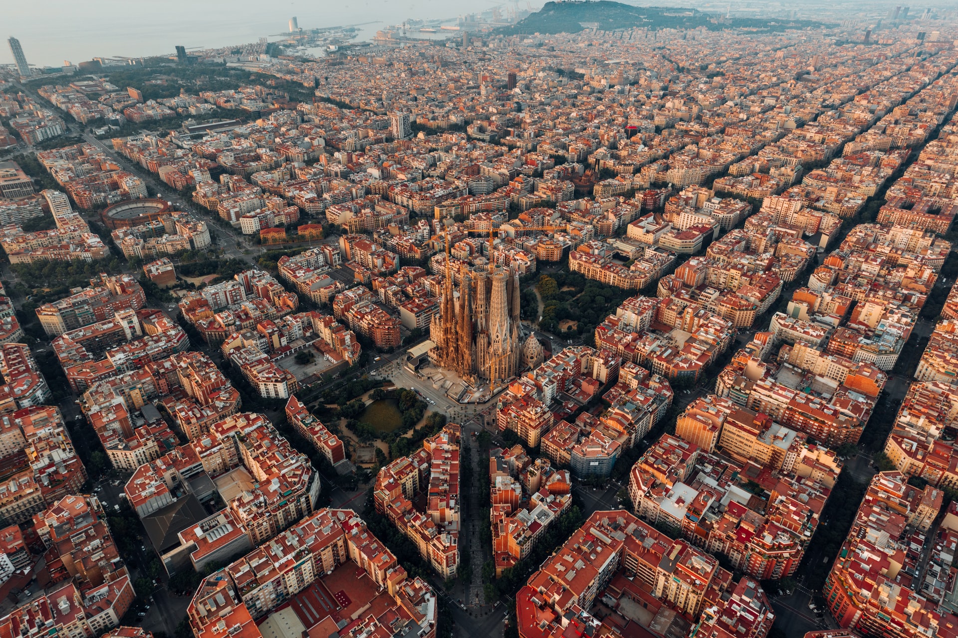 Barcelona in January 1