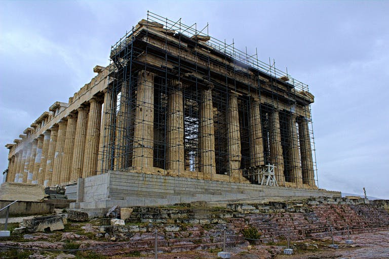 Acropolis - Athens in February