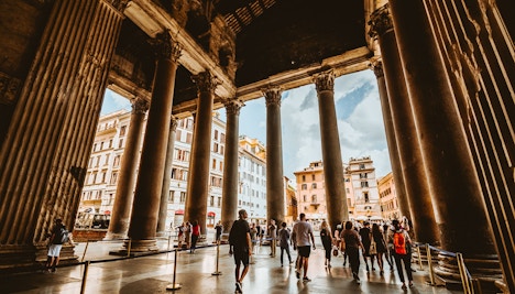 Rome in July- Roman Pantheon