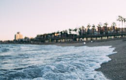 1 day in Barcelona-La Barceloneta Beach