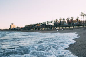 1 days in barcelona-La Barceloneta Beach