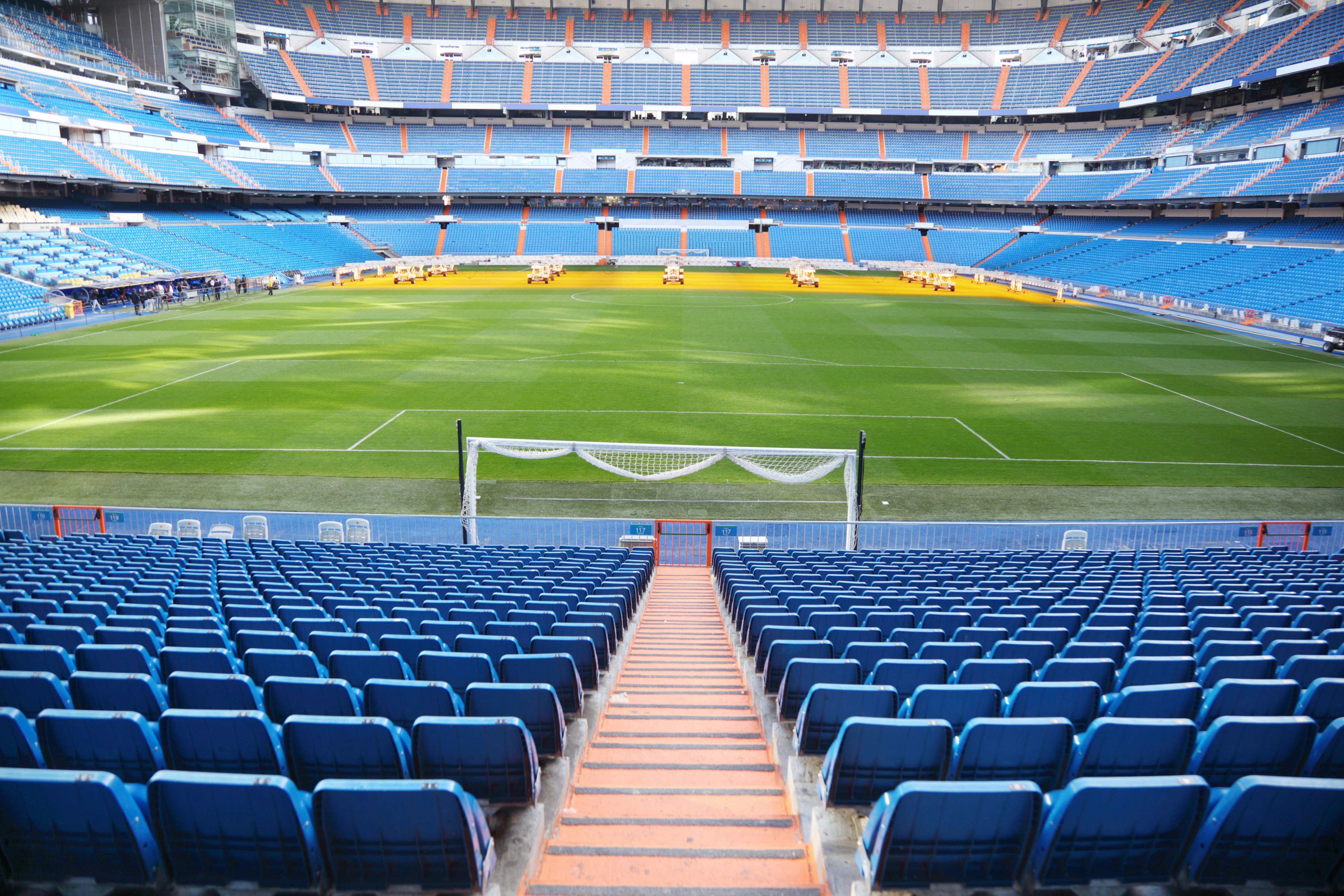 Santiago Bernabeu Stadium in Madrid, home of Real Madrid