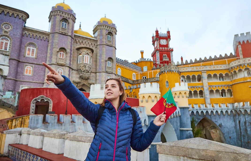 tour guide at pena palace