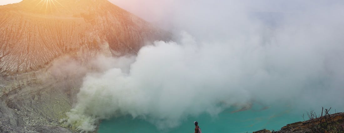 Kawah Ijen volcano