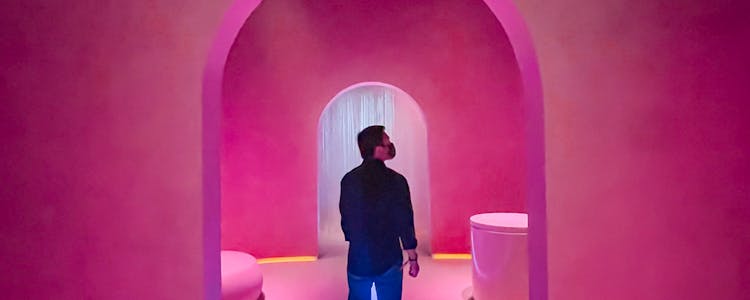 inside museum of the future - exhibits