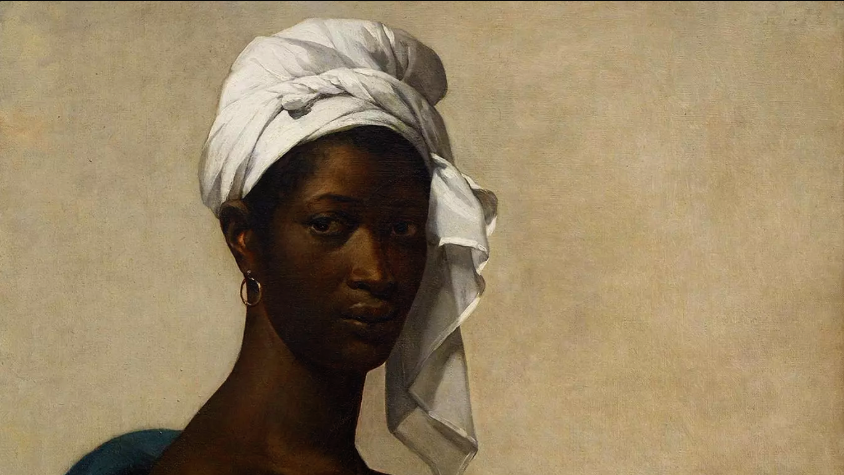 Louvre black woman portrait