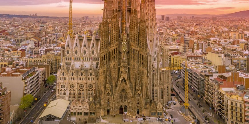 Barcelona in January