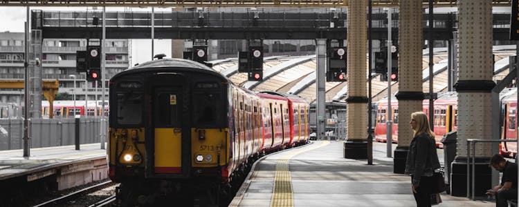 London public transportation-railway