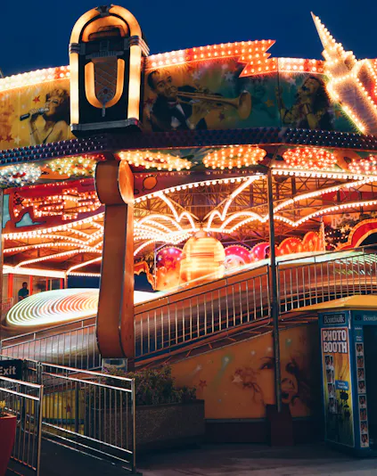 Berjaya Times Square indoor theme park roller coaster ride, Kuala Lumpur.