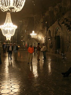 Entradas a la mina de sal de Wieliczka