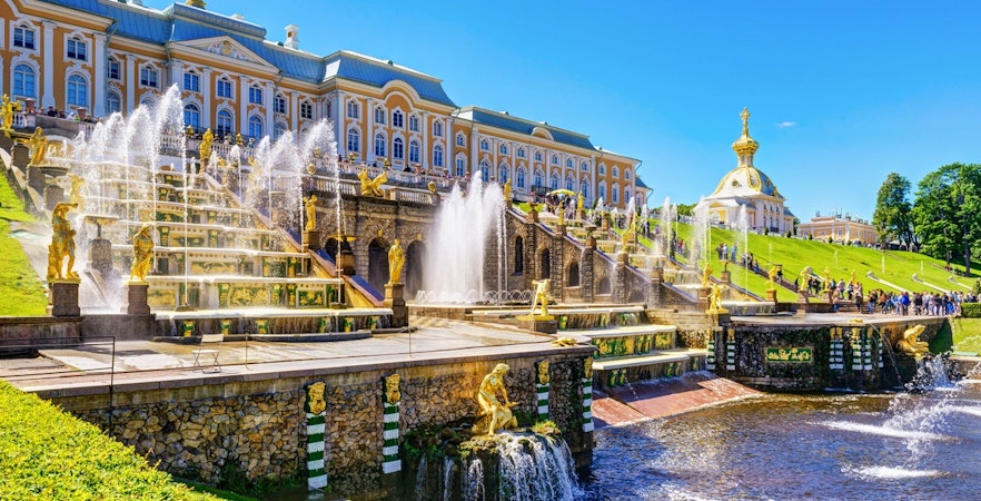 Het Peterhof Paleis