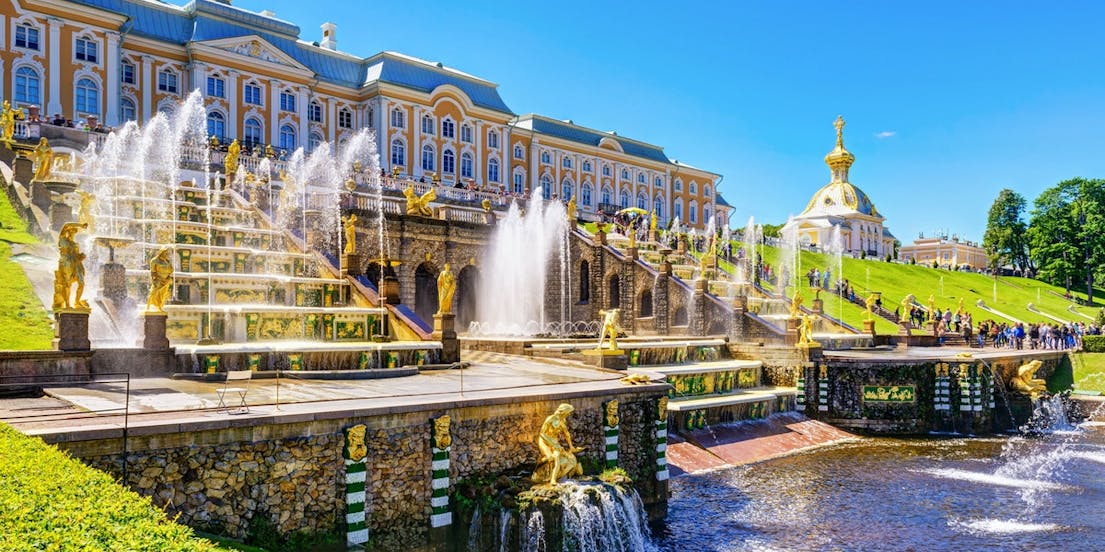 Het Peterhof Paleis