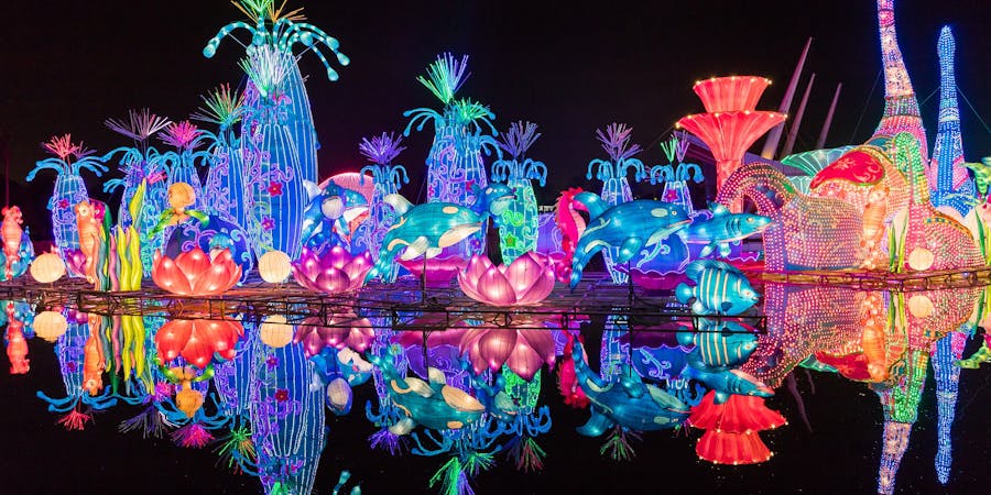 Dubai in June - garden glow