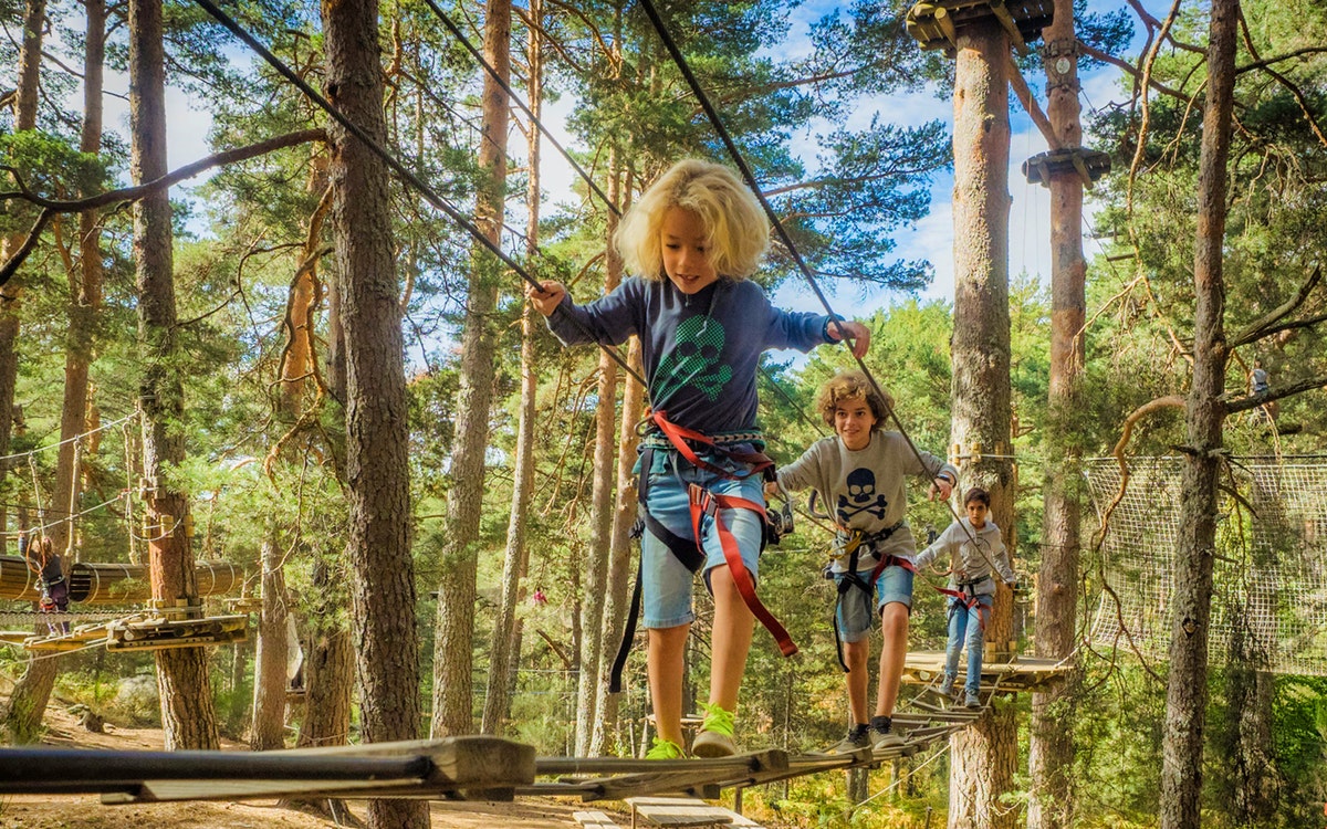 Discover outdoor adventures at Aventura Park Dubai