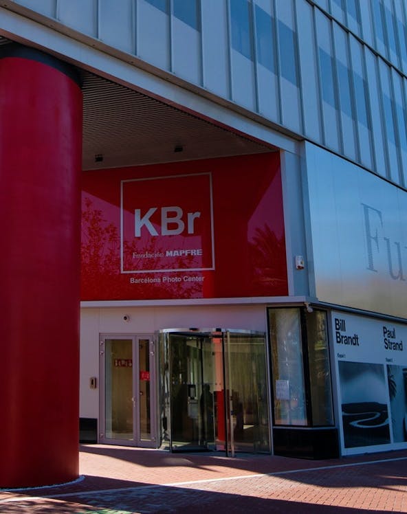 KBr Photography Center entrance at Mapfre Foundation, Barcelona.
