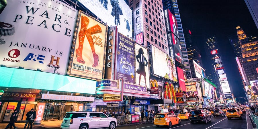 New York in june- Broadway Show