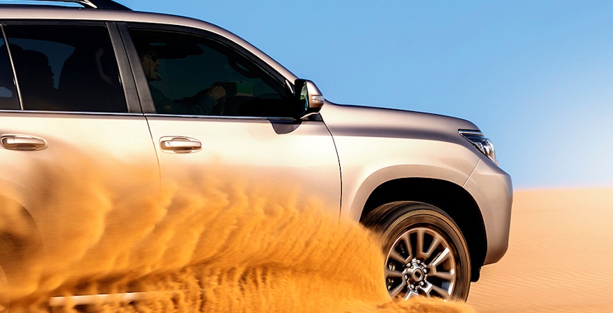 Jazda po wydmach w Dubaju