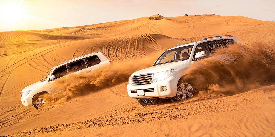 Conducción en dunas en Dubai