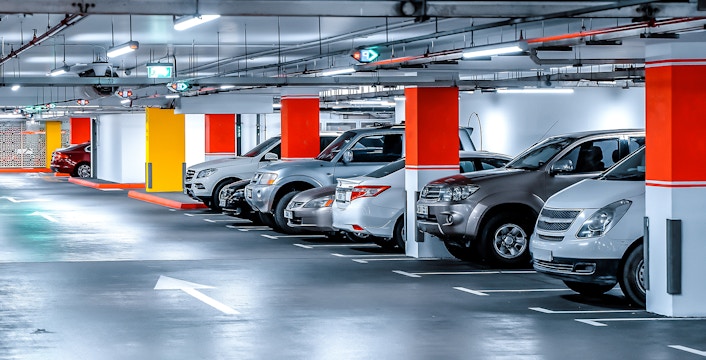 Parking dla samochodów w Wenecji