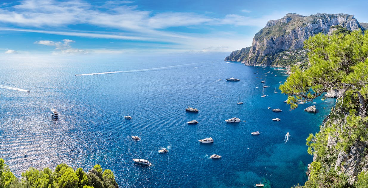 Passeios de barco em Capri