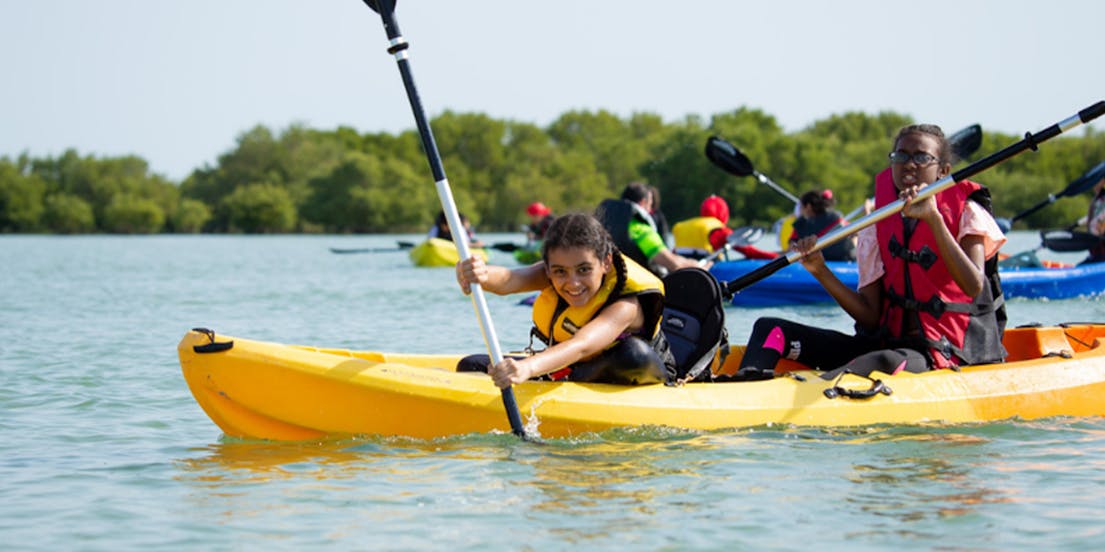 Kayaking in Doha
