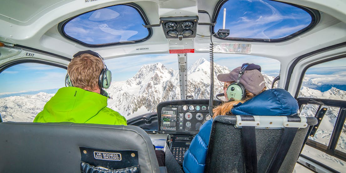Tasman Glacier Flights