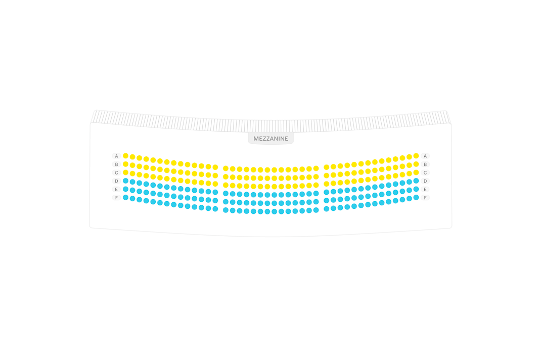 Richard Rodgers Theatre Front Mezzanine
