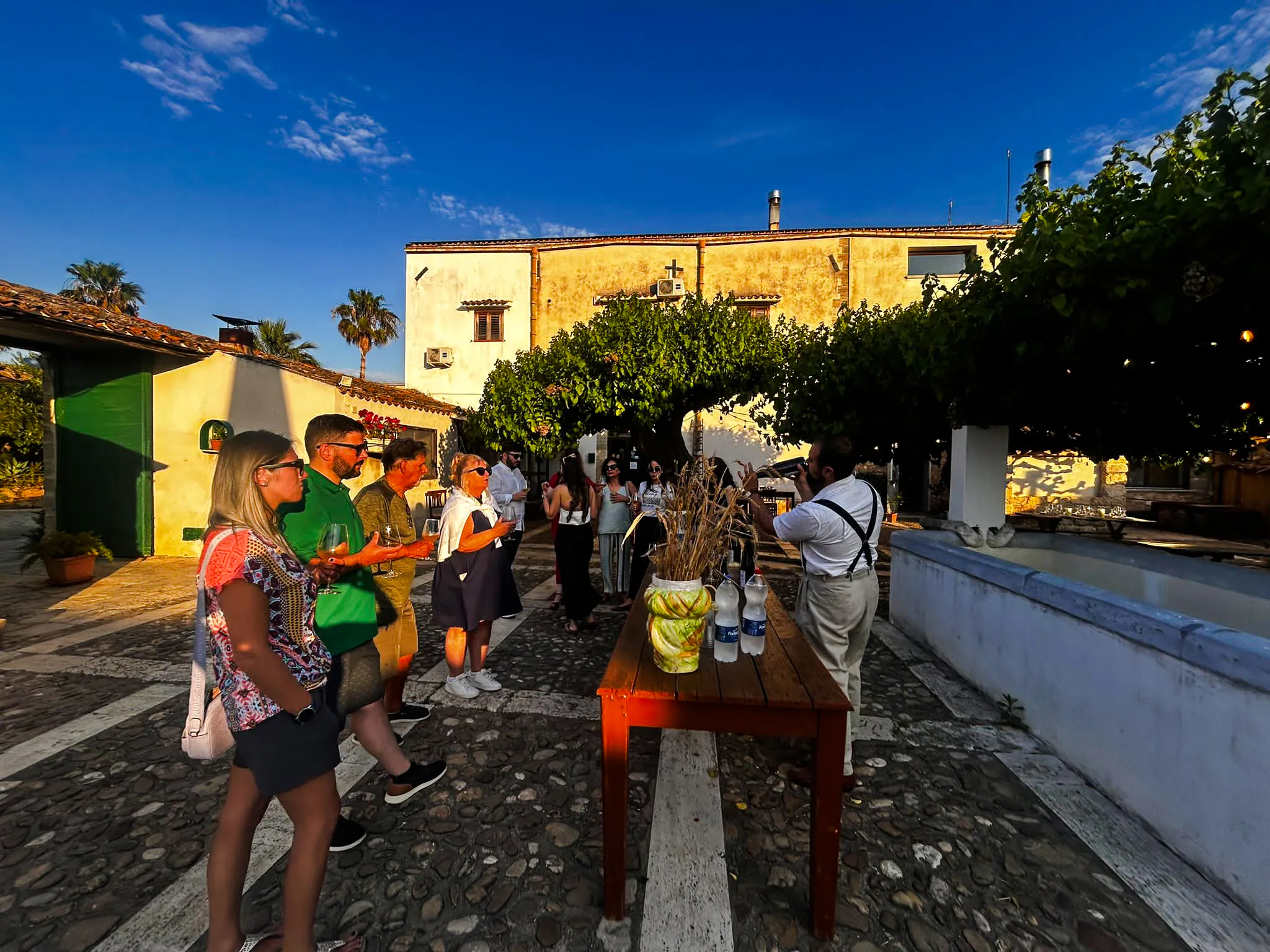 alcamo: chiarelli rossotti organic winery tour with wine tasting & sicilian food pairing-1