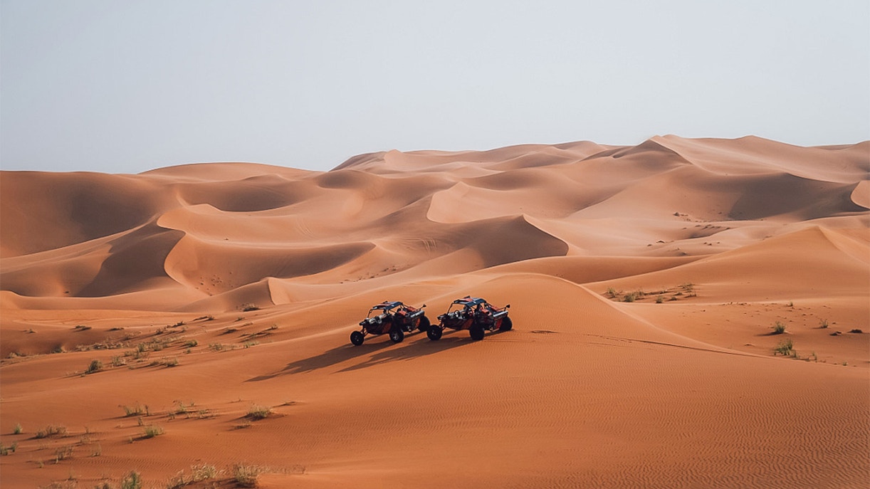 Safety precautions - Dune Buggy ride in Dubai