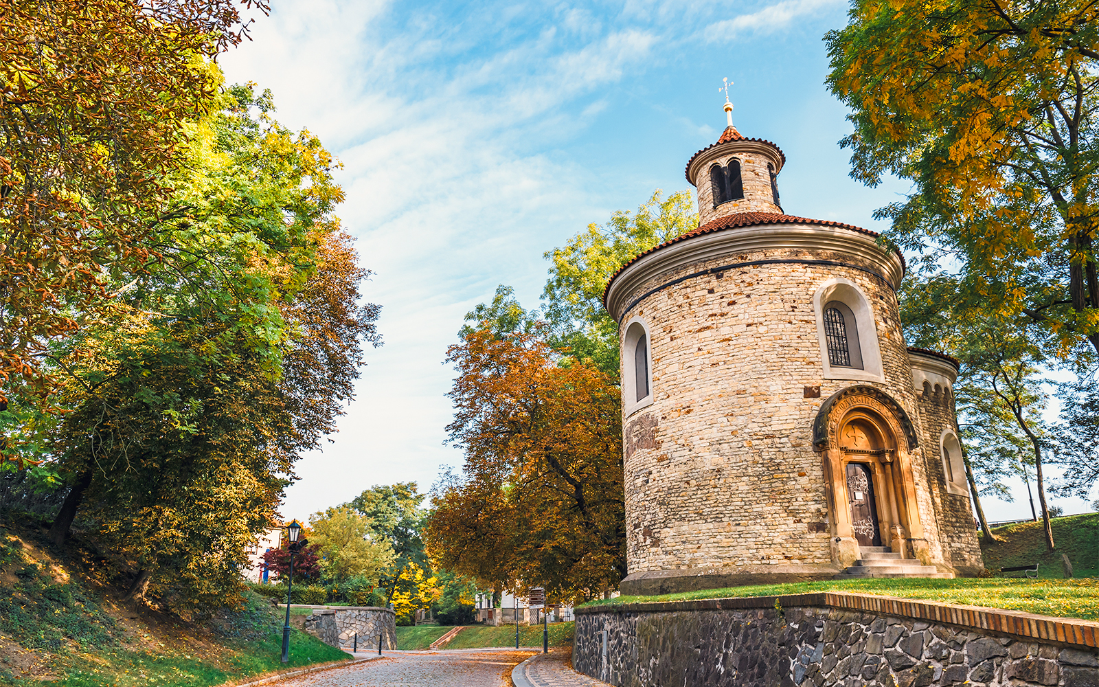 rotunda of st martin in vysehrad